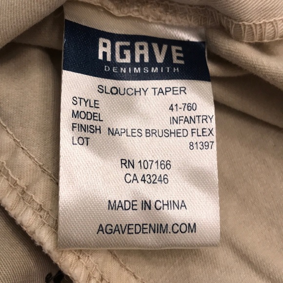 Men’s Agave Infantry Cargo pants NBW - Picture 8 of 8
